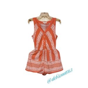 Copper Key Romper ,Sleeveless Summer Beach Shorts